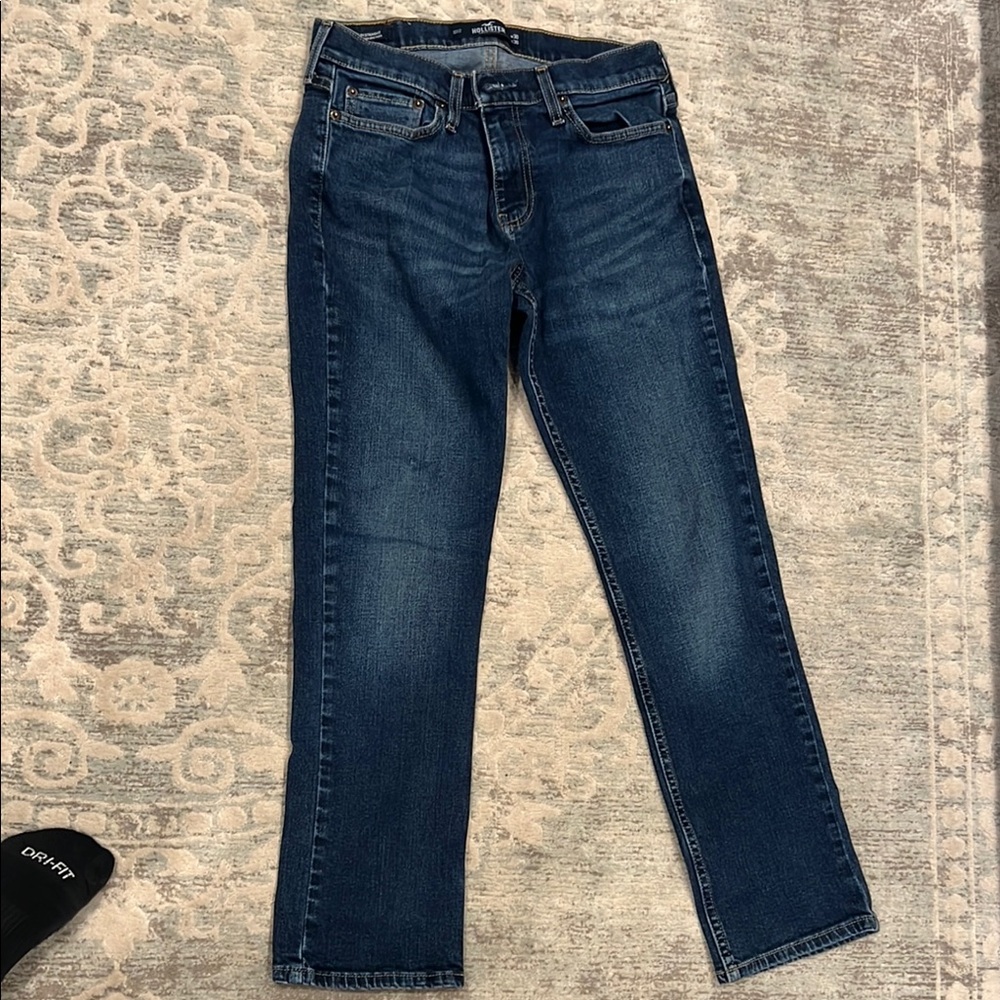 Dark Blue Denim Jeans